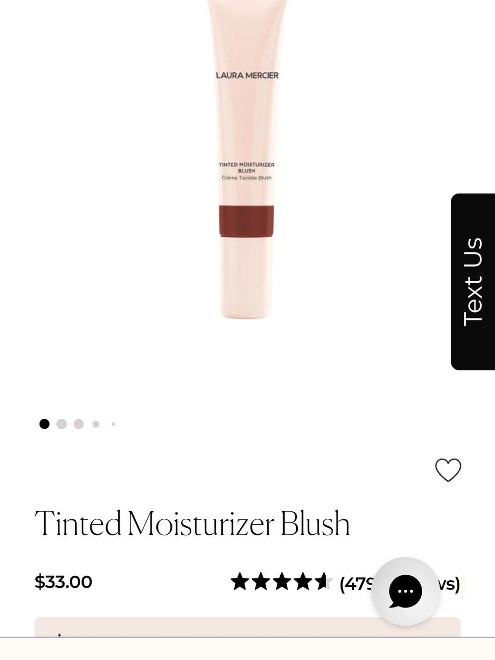 NiB Laura mercier Tinted Moisturizer Blush - French Riviera